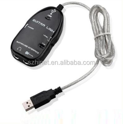 China High quality professional usb guitar connect cable with midi interface for sale