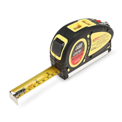 China ABS case ShiLi 5.5m laser level high precision self level 5.5m digital measuring tool, red light laser level, laser measuring belt, for sale