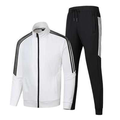 China Custom Made Men's Two Piece Suit Breathable High Quality Men's Jogging Suit Men's Sportswear for sale