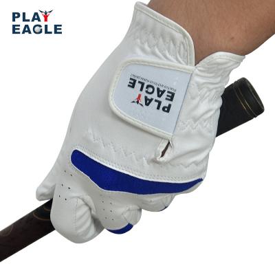 China Breathable and Soft Wholesale Nano Men Golf Gloves , Custom Logo Anti-slip Golf Left Hand Right Hand Glove with Customize Logo for sale