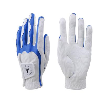 China Breathable And Soft Leather Cabretta Golf Gloves Men Gloves With Custom Logo for sale