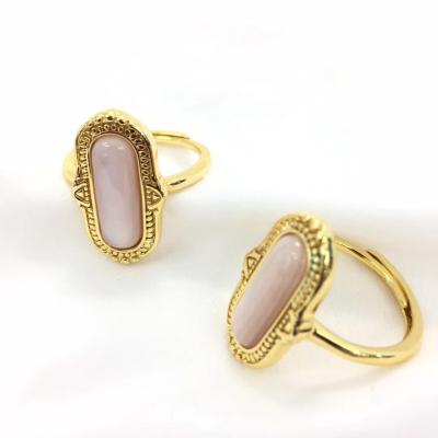 China Beautiful FASHIONABLE agate Ring For Export gemstone from Crystal Rings Stone Natural Raw for sale