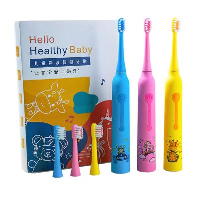 China Wholesale Portable Cute Automatic Sonic Power Magnetic Levitation Motor Cartoon Children Electric Toothbrush for sale