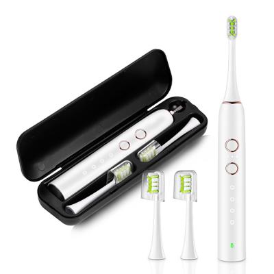 China Usb Rechargeable Rechargeable Ultrasonic Rotary Replace Electric Toothbrush Adult Battery for sale