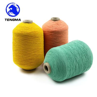 China Core Spun Yarn Production 90# 100# 110# Latex Rubber Yarn Covered Yarn For Knitting for sale