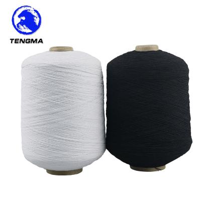 China Core Spun Thread Cheap Supply 100# 110# 120# Latex Rubber Yarn Covered Yarn For Socks for sale