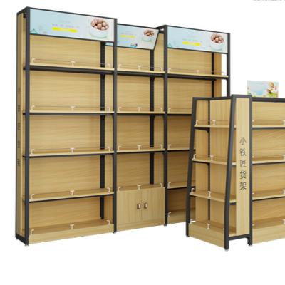 China Easy installation Customized shelving Supermarket Shelves Double Sided Gondola Store Shelf for sale