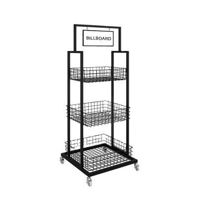 China Easy installation Direct Manufacturer Retail Store Standing Racks For Makeup Retail Display Racks Shelf for sale