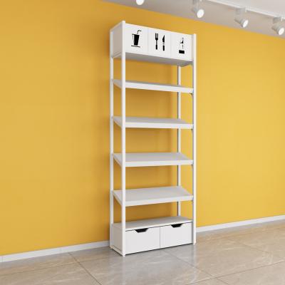 China Easy installation Gondola Shelving Store Displays racking MINISO Showing Shelves for sale