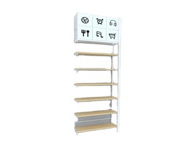 China Easy installation Display Stands Goods Showing Shelf Retail Display Racking for sale