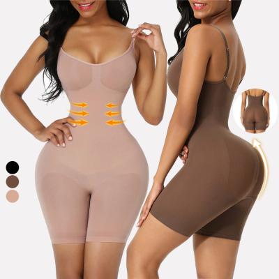 China Hot Selling Antibacterial Plus Size Breathable Jumpsuit Ladies Body Shaper Ladies Body Shaper Tight Tall Hip Stretch Pants Body Shaper for sale