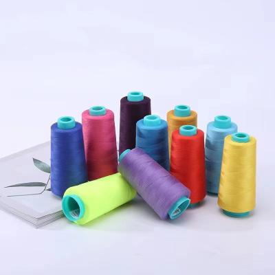 China High Tenacity Wholesale 100% Polyester Thread 402 202 203 Sewing Thread for Hoodies and Jackets for sale