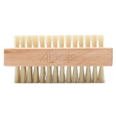 China Cheap Wholesale NAIL Abeis Wooden Handle Nail Brush Sisal Vegan Nail Brushes For Adult for sale