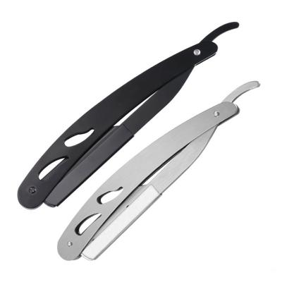 China Abeis Single Blade Sell Barber Razor Straight Blades Wholesale Men's Barber Shaving Razor Folding Pocket Knife for sale