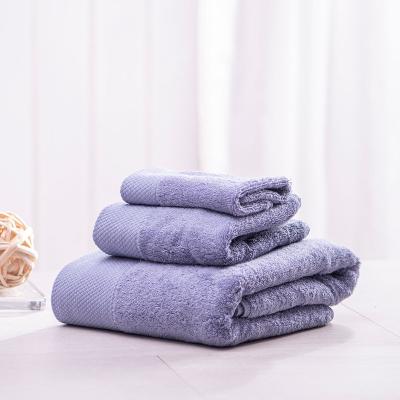 China Wholesale Custom Super Absorbent Factory 100% Cotton Soft Towels Hotel Super Absorbent Towels For Wholesale Export for sale