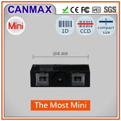 China OEM ODM 1D CCD Barcode Reader Module Machinery W24 X L14 X H7 Mm for sale