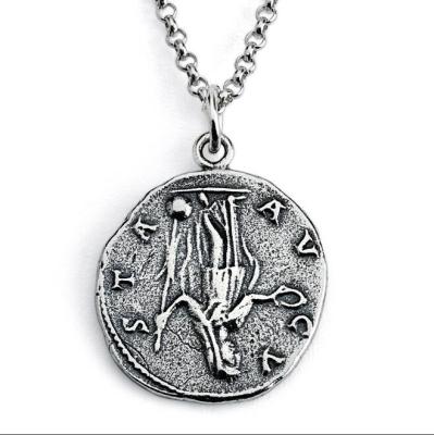 China Custom Cheap Europe Manufacture Price Necklace Coin for sale