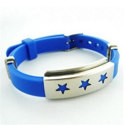 China Waterproof Custom Silicone Wristband Wholesale Silicone Wristbands for sale