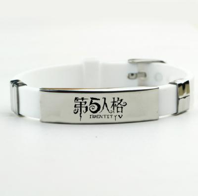 China Waterproof Custom Stainless Steel Bracelets Wholesale Stainless Steel Bracelets for sale