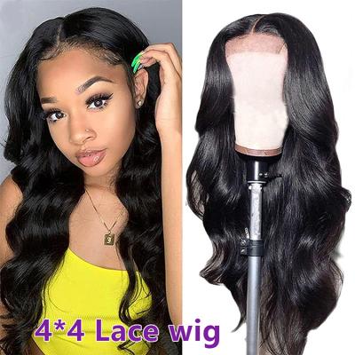 China 100% virgin full lace wigs mink hair hd lace wigs Brazilian silky straight wholesale wave cuticle cuticle aligned remy hair wigs for women for sale