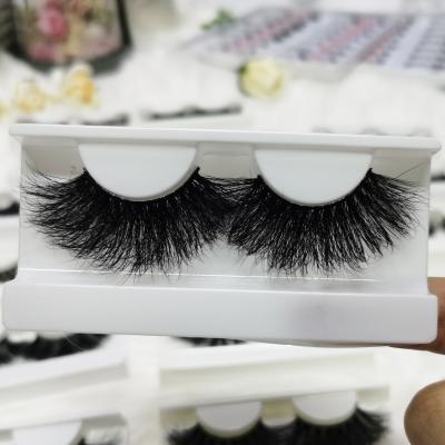 China Good quality wholesale seller cheap price 3D faux mink eyelashes with custom logo eyelash case for sale