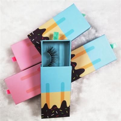 China Good quality eyelash packaged supplier custom price wholesale all kinds of eyelash packaging box for sale