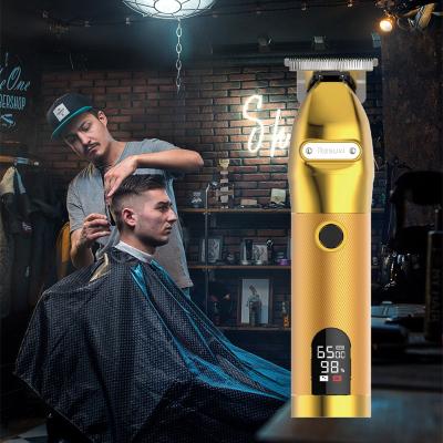 China New Style Safety LCD Digital Display Men's Electric Clipper Hair Salon Professional High Power Electric Hair Clipper for sale