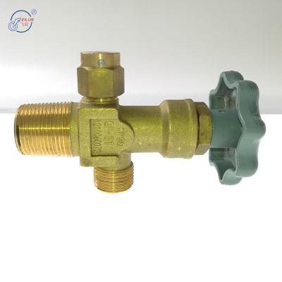 China Professional industry manufacturer QF-5TS high pressure gas valve cng cylinder valve for sale