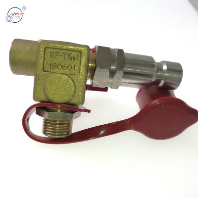 China Industry manufacturer high pressure gas manual control cng cylinder valve for sale