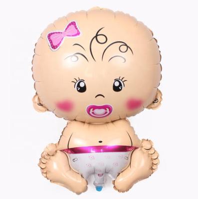 China Gift/Promotion/Decoration/Kids Play 26inch Movie Baby Boy Nipple Foil Balloon For Newborn Birthday Party Baby Shower Decoration for sale