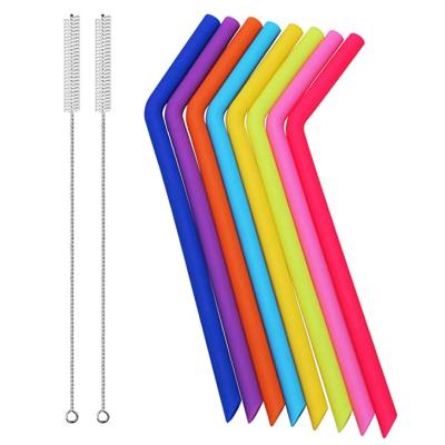 China Wholesale Stocked Silicone Straw Case for sale