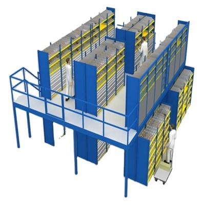 China Factory Sale Various Durable Steel Mezzanine Storage Racking System Multi Floor for sale