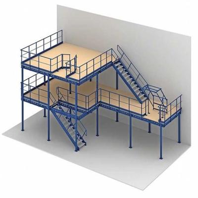 China Durable High Quality Durable Using Various System Mezzanine Floor Racking System for sale