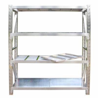 China Durable Heavy Duty 4 Layer Racking Kitchen Storage Rack 201 Stainless Steel Racks Pallet Kitchen Equipment for sale