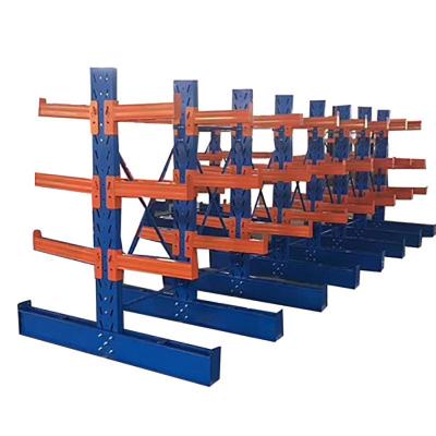 China Durable Warehouse Storage System Cantilever Rack For Machinery Industry for sale