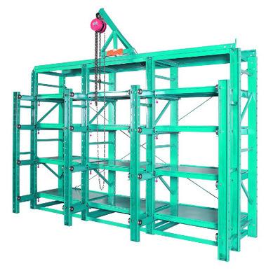 China Durable Storage Casts Steel Selective Pallet Rack With Crane System for sale