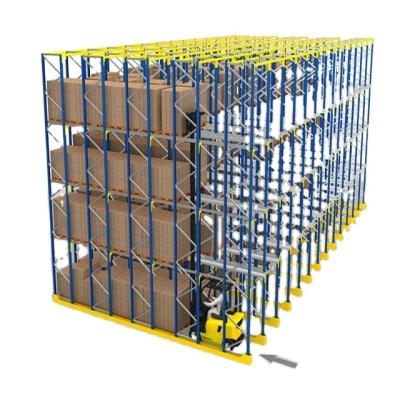 China Heavy Duty High Quality Durable Beam Pallet Warehouse Drive-In Rack for sale