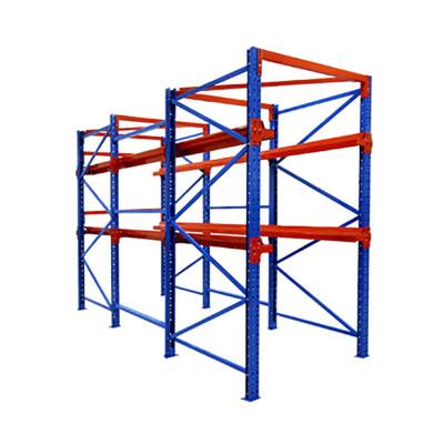 China Durable High Density Storage Rack Heavy Duty Drive In Warehouse Racks for sale