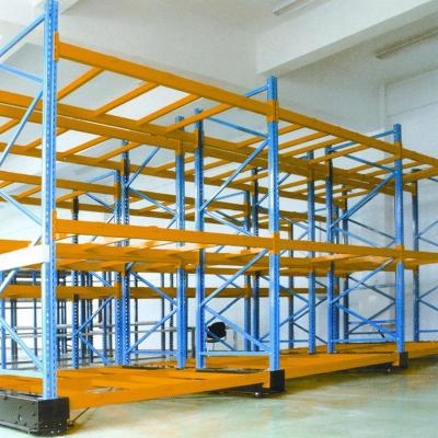 China Durable High Space Utilization Rate Warehouse Storage Shelf Movable Store Racks for sale