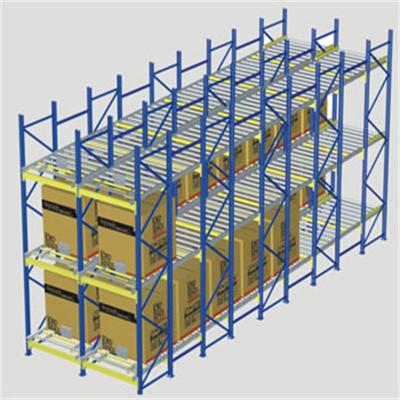 China Industrial High Density Tire Storage Stacking Rack Rack Warehouse Storage Heavy Duty Gravity Racking for sale