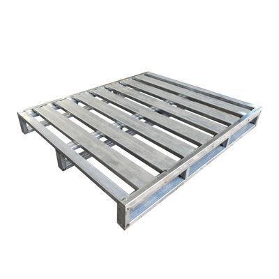 China Newest New Arrival Single Faced Design Steel Rack Stackable Long Case Metal Pallets For Sale for sale