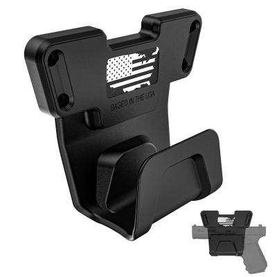 China Polymer Bugleman Magnetic Gun Mount with Guard Protection, Gun Magnet Mount Holster Firearm Safety Trigger Holder for Pistol, Shotgun for sale