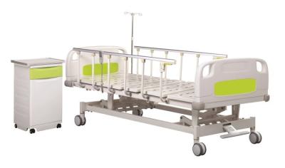 China Brake Control 10MM Adjustable Electric Hospital Bed Medical Home Care Bed for sale