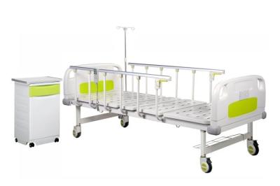 China Ward Nursing Epoxy 75CM Regelbaar Elektrisch het Ziekenhuisbed Te koop