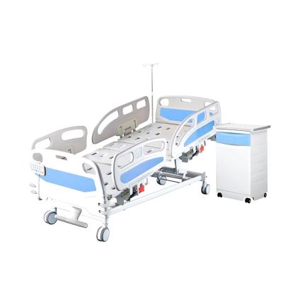 China 5 cama médica eléctrica ajustable de los cuidados intensivos de la cama de la cama de hospital de la función ICU en venta