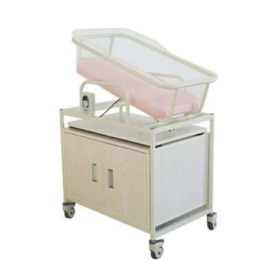 China Berço recém-nascido da ucha do bebê do hospital da cama de hospital do bebê de Bassinest 810MM do ABS com armário à venda