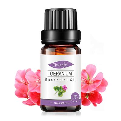 China Aromatherapy Skin Revitalizer Baolin 100% Pure Natural Organic Geranium Essential Oil Price for sale