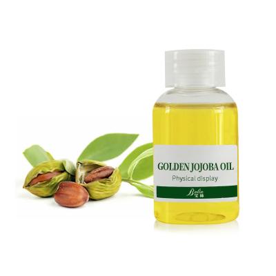 China Skin Care Products Wholesale Organic Jojoba Oil, 100% Pure Natural Cold Pressed Unrefined Hexane Free Jojoba Oil Hair and Face for sale