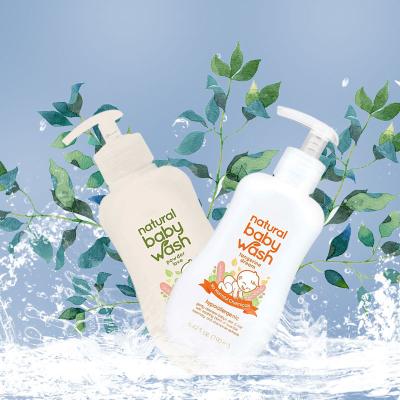 China Baby Wash Baby Bubble Manufacturing OEM Sensitive Skin Care Moisture Shampoo & Shower Gel Hypoallergenic & Tearless for sale