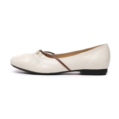 China Comfort Shoes Ladies Dress Flats Round Toe Fasion Women Shoes Elegant Ladies Flats for sale